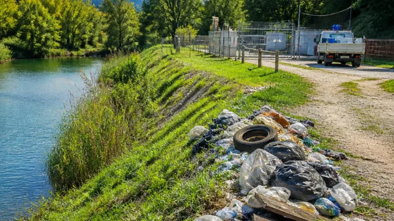 Allarme rifiuti nel parco di Gorgovivo: a rischio la principale captazione idrica della provincia