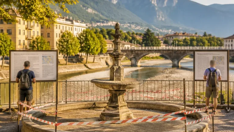 Allarme siccità in Trentino: comuni chiudono fontane e vietano innaffiature non essenziali