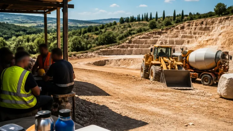 Allarme sindacale: cantieri e cave della provincia di Siena a rischio per l’ondata di caldo