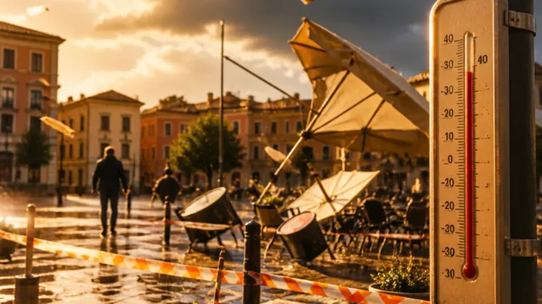 Allerta arancione fino a mezzanotte: temporali intensi e raffiche in provincia di Ravenna