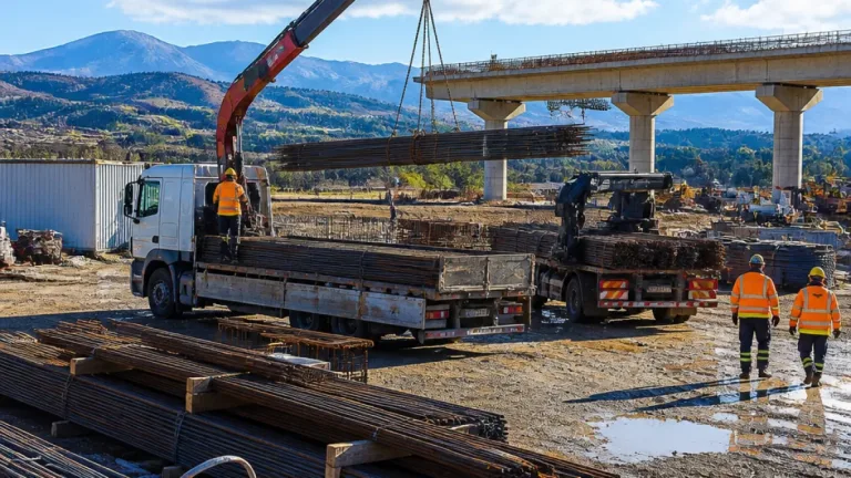 Alluminata la filiera: Pittini fornisce 1.400 tonnellate d'acciaio per il cantiere AV di Buccino