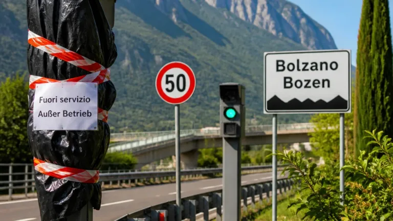 Alto Adige, spenti 18 autovelox: restano attivi 41 dispositivi omologati