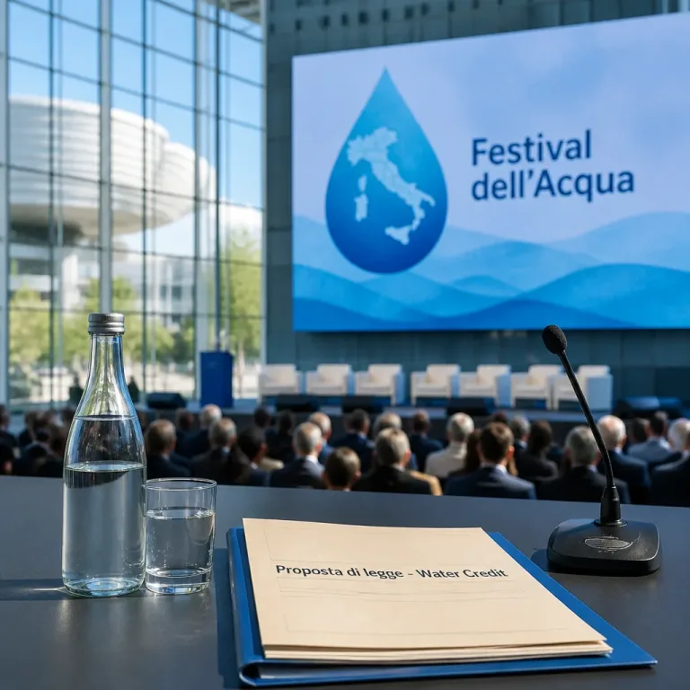 Silvestroni presenta in Senato una proposta di legge per regolamentare i «water credit» a livello statale
