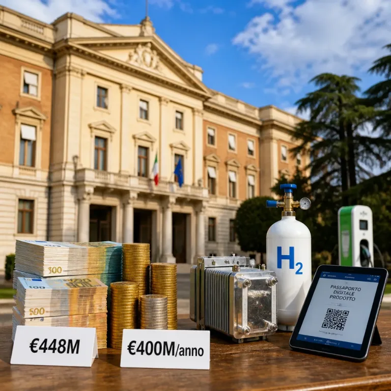 Governo stanzia fondi per la transizione: €448 mln e incentivi per l'idrogeno da €400 mln l’anno