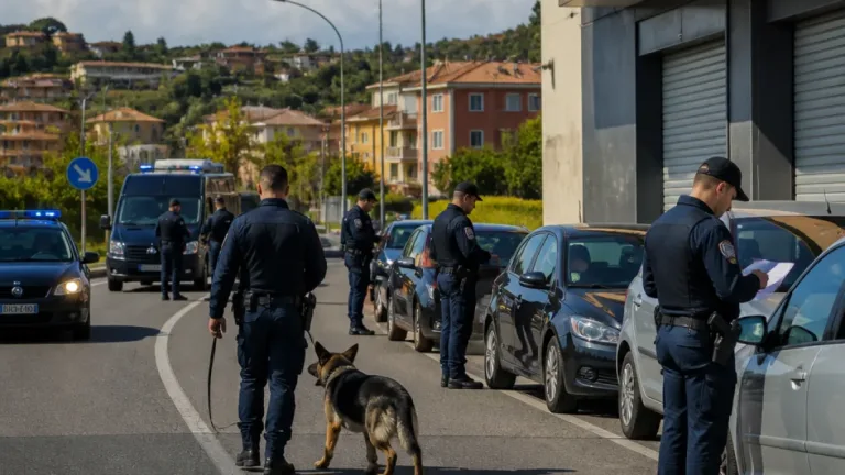 Ampio servizio di polizia tra Crotone e Strongoli: 740 persone identificate e irregolarità in due locali
