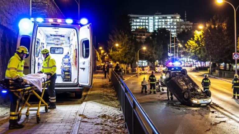 Ancona: notte intensa per la Croce Gialla, anziana al Torrette e incidente in via XXV Aprile