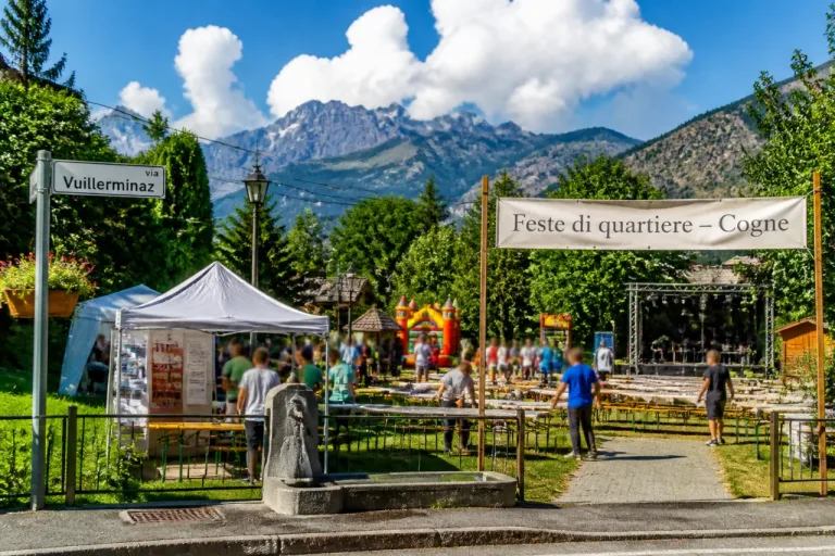 Aosta, al via le feste di quartiere: il Cogne apre il calendario il 4 luglio