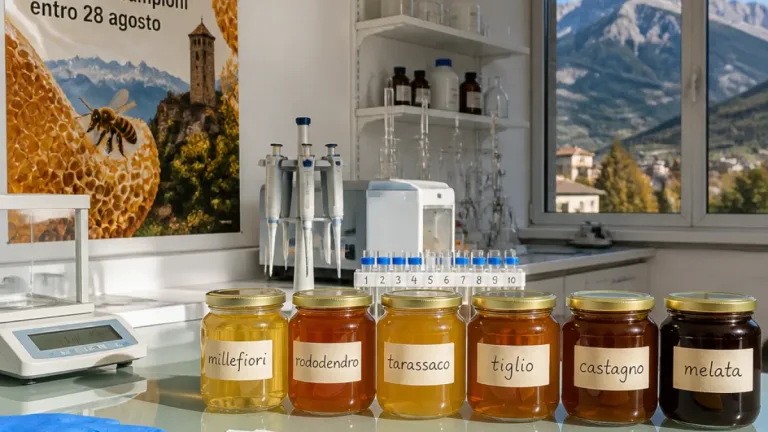 Aosta: aperte le iscrizioni al 32° Concorso Mieli della Valle d’Aosta, consegne entro il 28 agosto