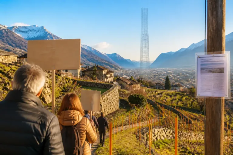 Aosta, nasce il comitato contro la torre per telecomunicazioni sulla collina