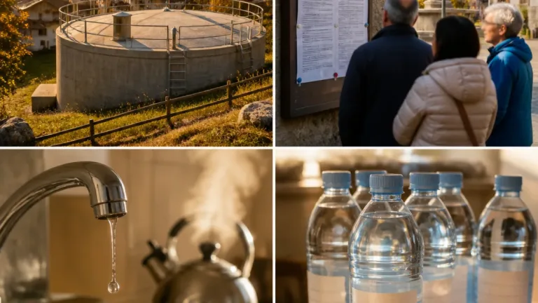 Aosta: ordinanza di bollitura per l'acqua nelle frazioni di Porossan dopo rilevazione microbiologica