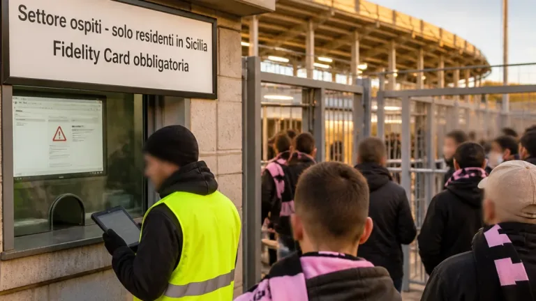 Arezzo, polemica sui tagliandi per Palermo: residenza e fidelity card vincolano l'accesso al settore ospiti
