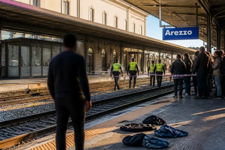 Arezzo, uomo nudo sui binari: sindacato chiede più polizia e presidio h24