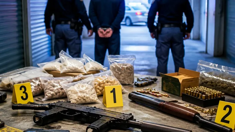 Arrestato a Nova Milanese: sequestrate armi da guerra, pistole clandestine e oltre 7 kg di droga