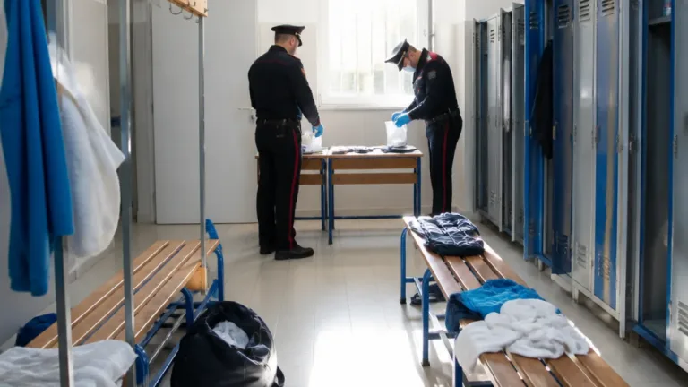 Arrestato ex allenatore: indagine sui filmati fatti negli spogliatoi di squadre giovanili