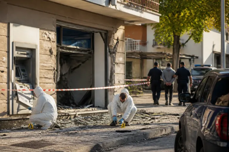 Arrestato un 30enne collegato all'assalto esplosivo al bancomat di Marsicovetere