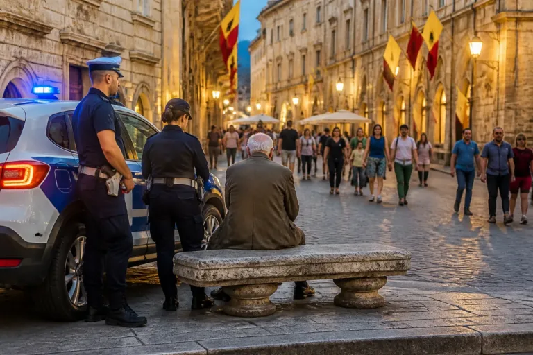 Ascoli Piceno, anziano con Alzheimer ritrovato nel centro storico durante il Palio