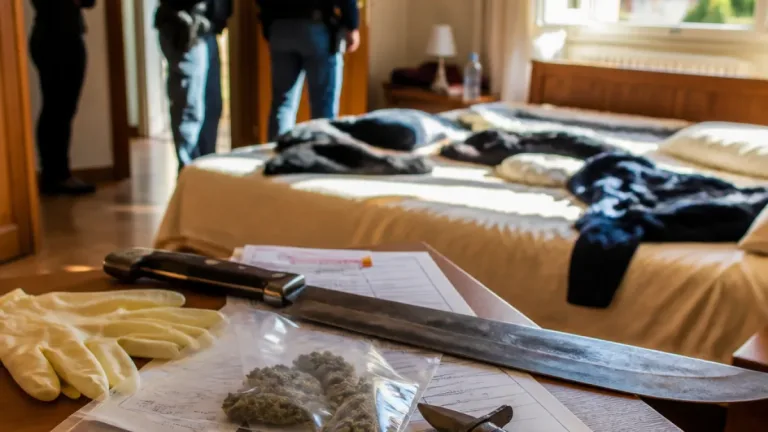 Ascoli Piceno: denunciato giovane dopo sequestro di machete, pugnale e oltre 45 g di cannabis