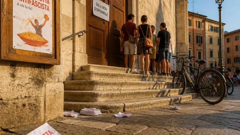 Ascoli Piceno, revocata la sala ai Frati: polemica sulla "Pastasciutta Antifascista"