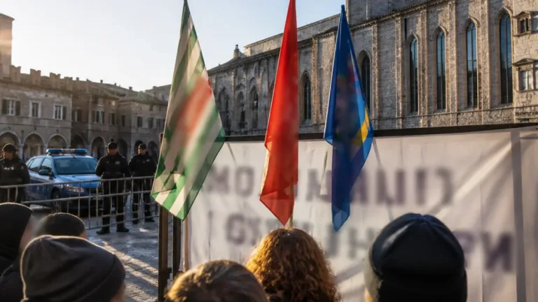 Ascoli Piceno, striscione anonimo contro il Vescovo: le sigle sindacali condannano l'atto