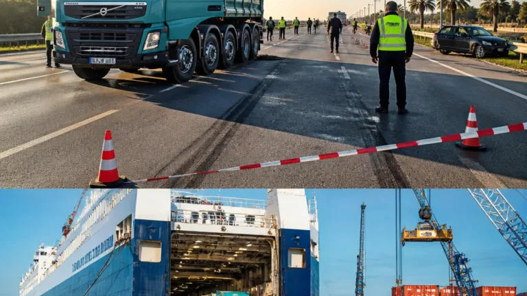 Assalto con kalashnikov sulla Statale 16: camion rubato a San Ferdinando ritrovato ad Ancona