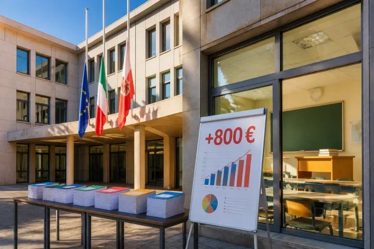 Aumenti per il personale pubblico in Alto Adige: fino a 800 euro in più al mese per i docenti