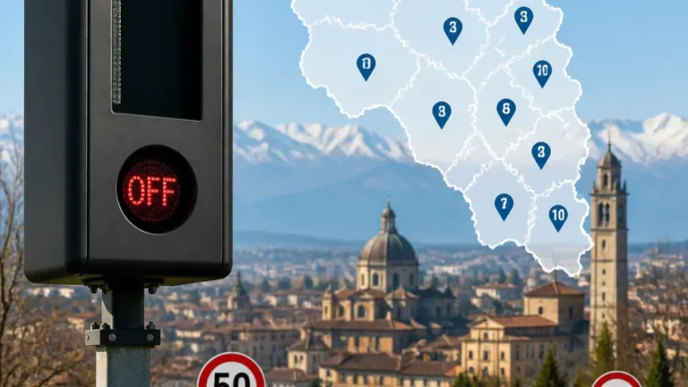 Autovelox spenti in più comuni del Novarese: mappa e conseguenze per la sicurezza stradale