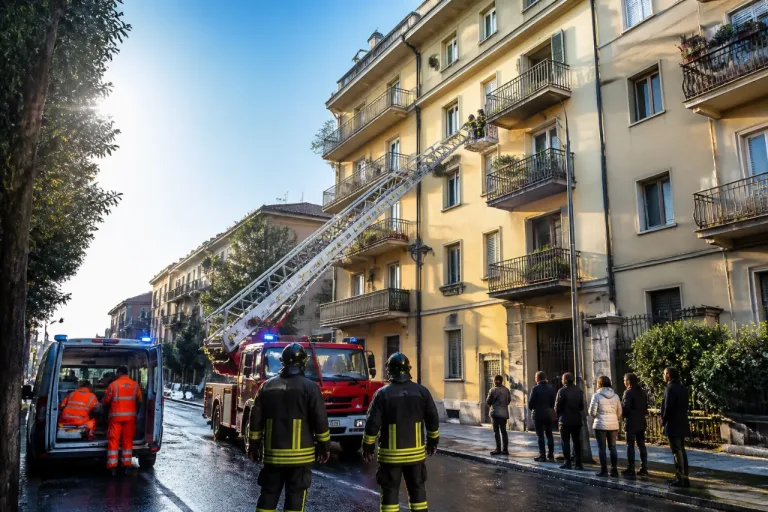 Avellino, anziana soccorsa dai Vigili del Fuoco dopo una caduta nel suo appartamento
