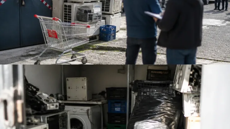 Bari, sequestrati rifiuti pericolosi in una cantina: indagato titolare di un’impresa edile
