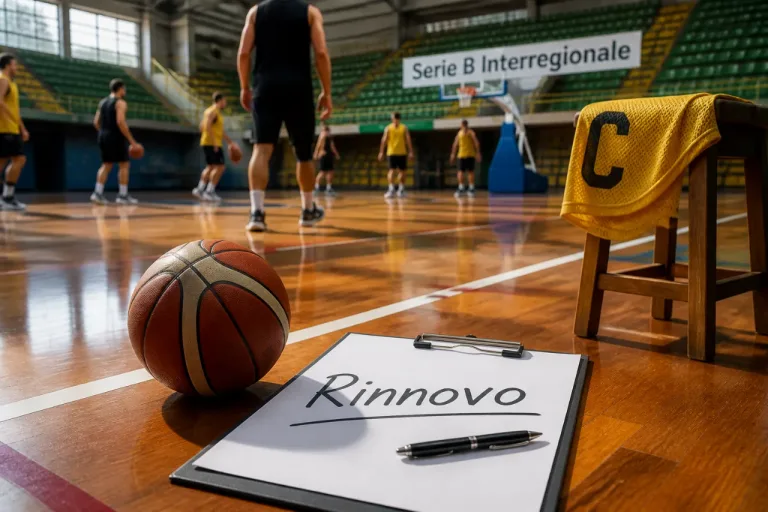 Basket, Terni riparte dal suo capitano: Amadio rinnova per la B Interregionale