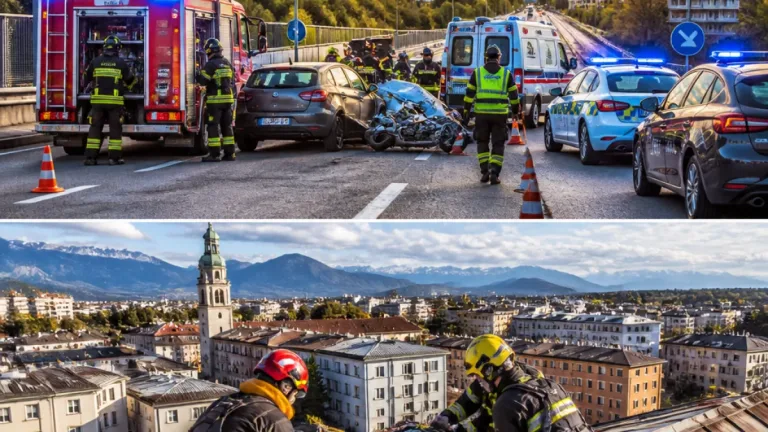 Belluno: giornata intensa per i Vigili del Fuoco tra incidenti e soccorsi in città e provincia
