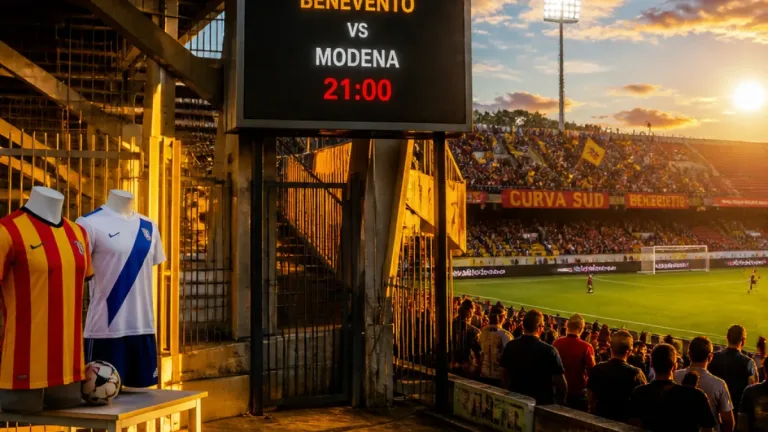 Benevento, l’esordio casalingo contro il Modena: orario, tv e stato di forma
