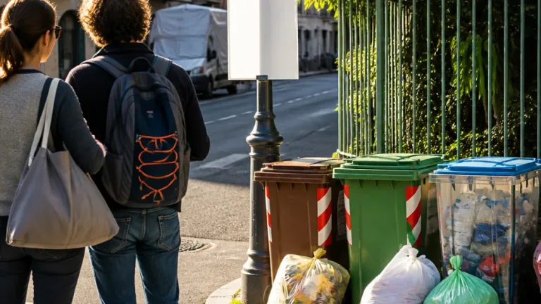 Bergamo, modifiche alla raccolta rifiuti per Ferragosto: orari anticipati e sospensioni