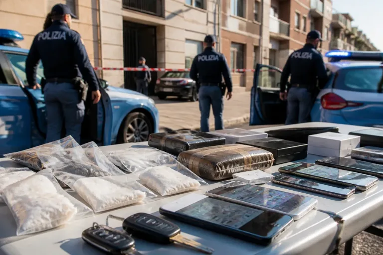 Blitz della Squadra mobile: dieci misure cautelari per traffico di droga e rapine a Verona