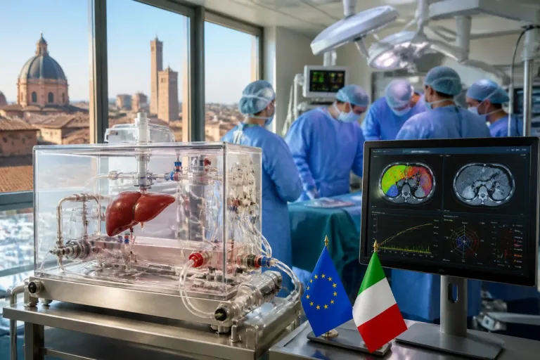 Bologna guida un progetto UE su trapianto di fegato e IA per le metastasi da colon-retto