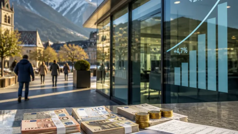 Bolzano prima in Italia per depositi bancari: ogni residente ha in media oltre 30 mila euro