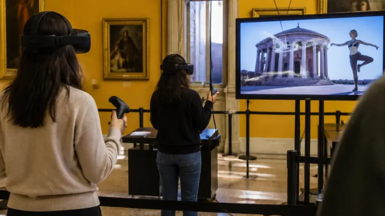 Brescia, alla Tosio Martinengo arriva la prima VR Room: patrimonio e danza in chiave immersiva