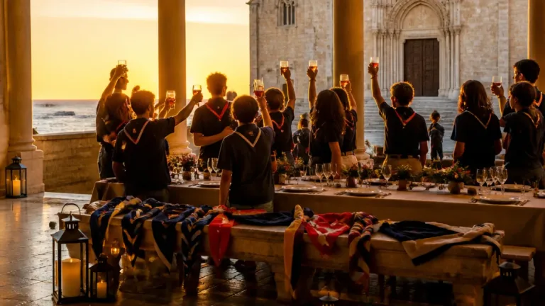 Brindisi accoglie le ragazze scout ucraine: concluso il campo internazionale tra Duomo e mare