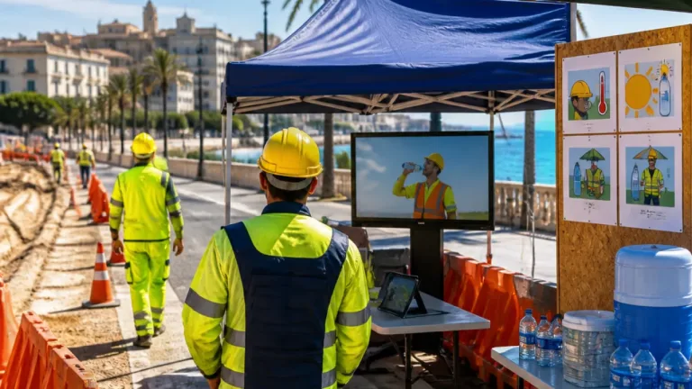 Brindisi: Formedil lancia la campagna contro il rischio calore nei cantieri