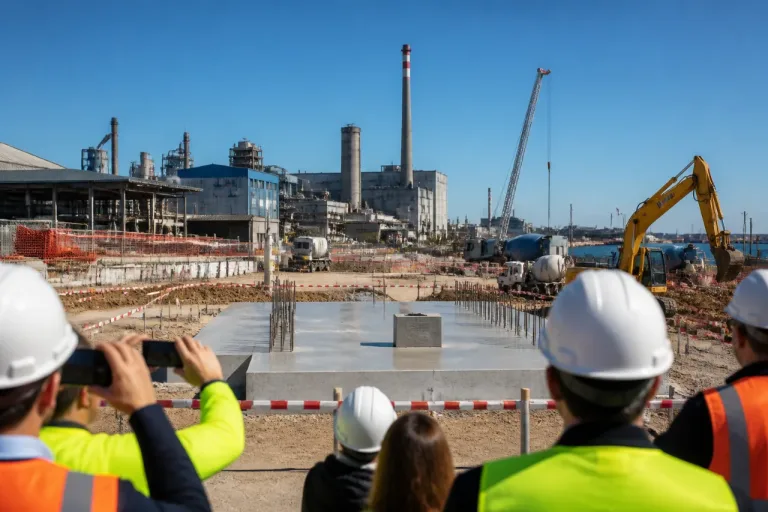 Brindisi, prima pietra per la gigafactory LFP: avvio di una nuova stagione industriale