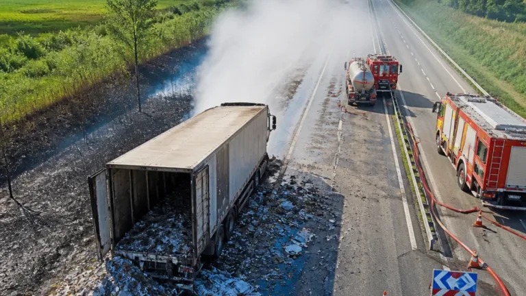 Camion incendia il carico: A31 chiusa verso Rovigo tra Santa Margherita e Piacenza d'Adige