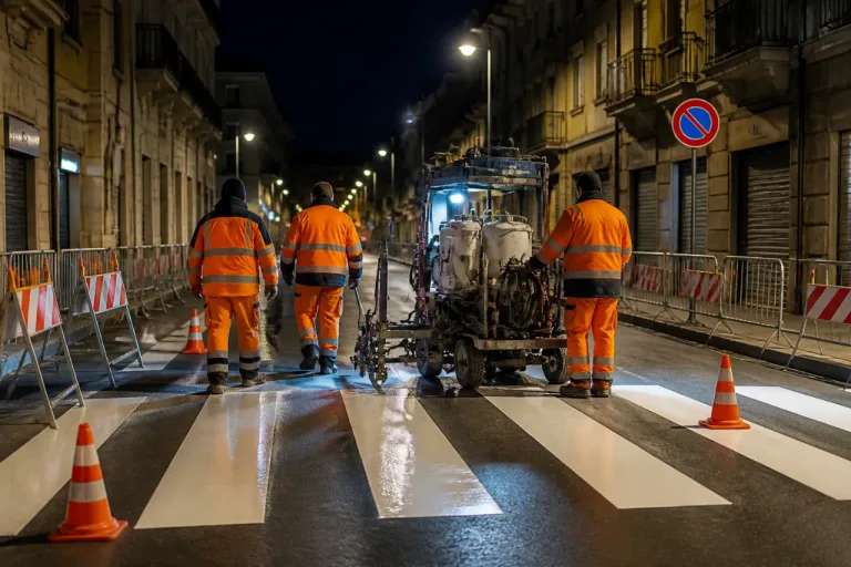 Campobasso, al via dal 13 luglio i lavori per la nuova segnaletica orizzontale