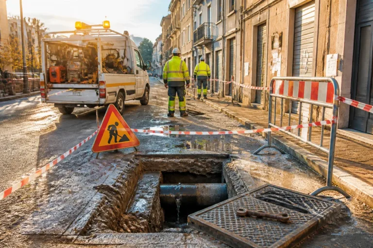 Campobasso, stop all’acqua in Via Marche: lavori urgenti della GRIM per rottura condotta