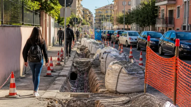 Carbonia, a Monte Leone residenti denunciano strade non ripristinate dopo i lavori per la fibra