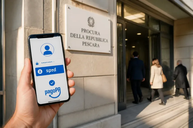 Casellario digitale, si parte a Pescara: la Procura è sede pilota nazionale