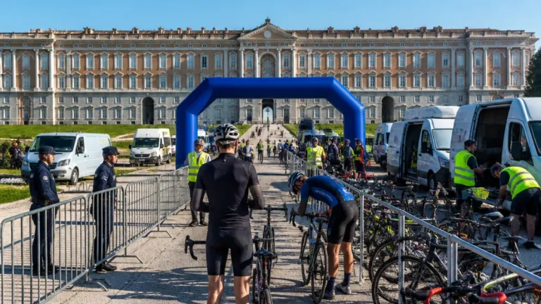 Caserta: la Reggia pronta ad ospitare la partenza del Giro della Campania 2026