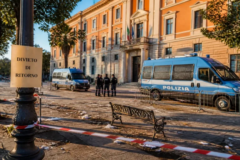 Caserta, maxi-blitz della Questura: 25 Daspo urbani e oltre 40 provvedimenti per sicurezza e decoro