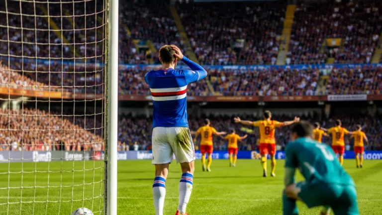 Catanzaro espugna Genova: 0-1 alla Sampdoria grazie a un autogol