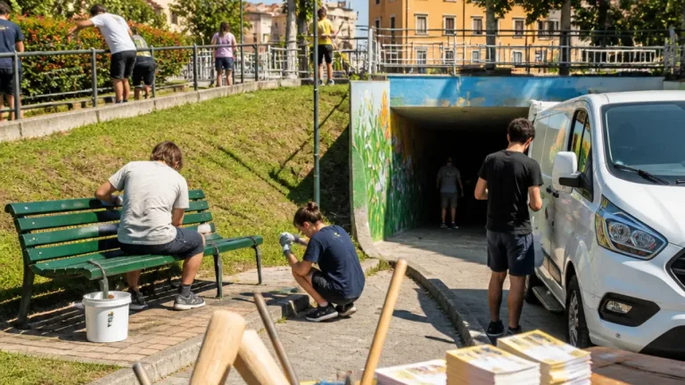 Centinaia di giovani della Marca al lavoro per recupero e cura degli spazi pubblici