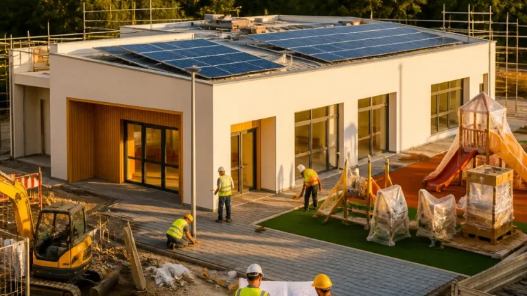 Chieti, al Villaggio Mediterraneo lavori in dirittura d'arrivo per il nuovo asilo nido PNRR