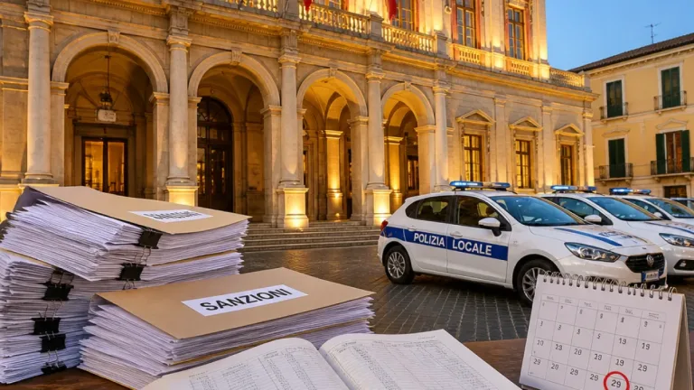 Chieti approva la proposta per la rottamazione delle multe: in bilancio oltre 9,1 milioni di crediti